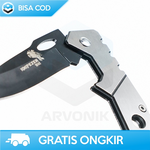 KNIFE SURVIVAL TOOL PISAU LIPAT PORTABLE KNIFEZER SERBAGUNA ALAT KEMAH