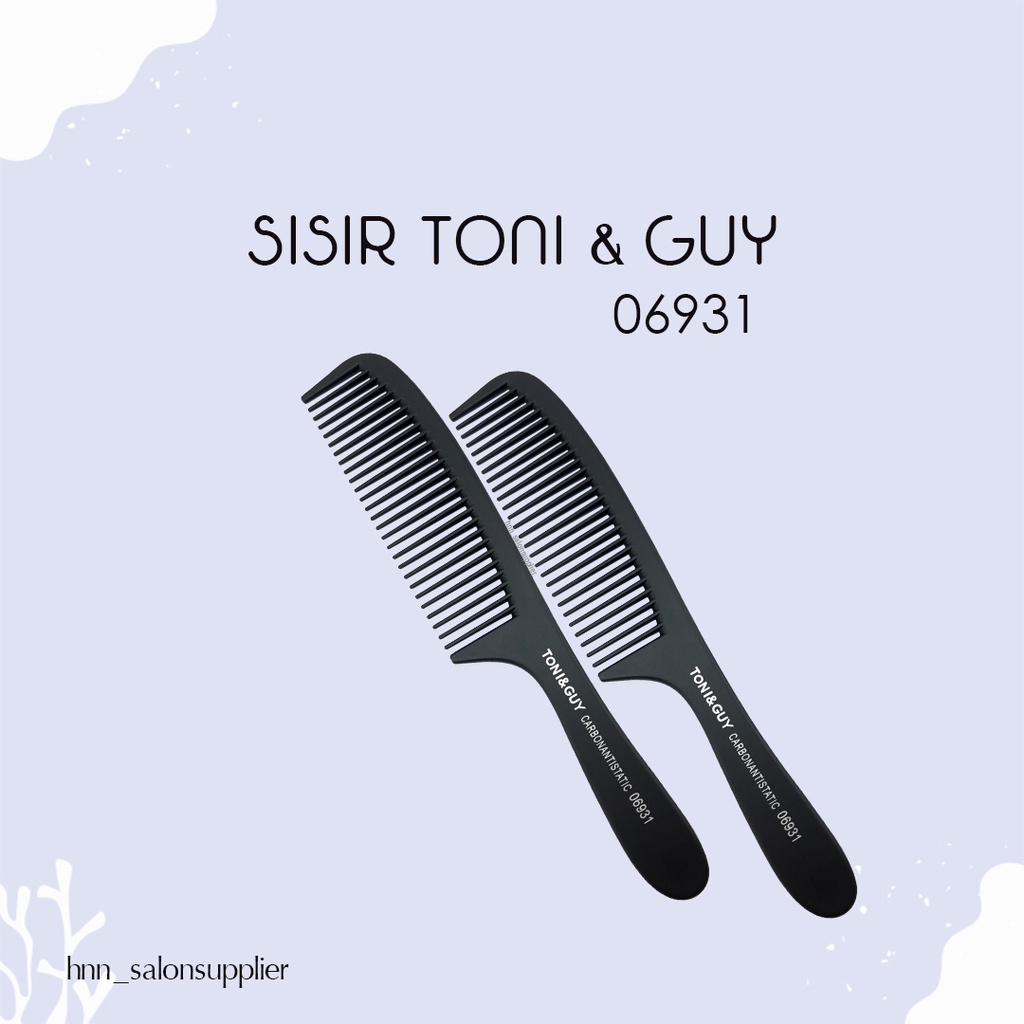 Sisir Potong Rambut Salon Barbershop Toni and Guy Professional 6931