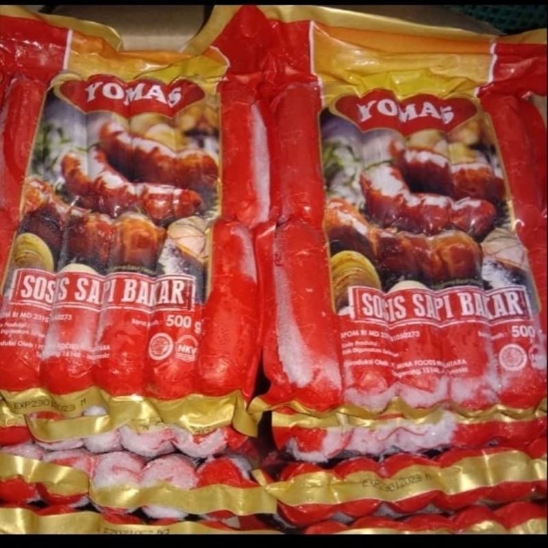 

Sosis Bakar Medium Yomas isi 10+1