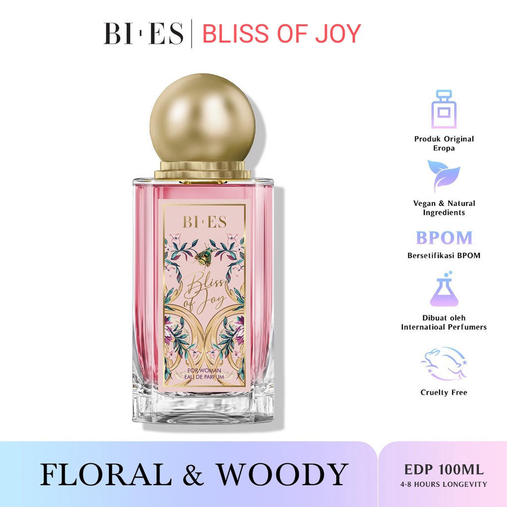 BIES Bliss of Joy Parfum For Woman EDP 100 ML