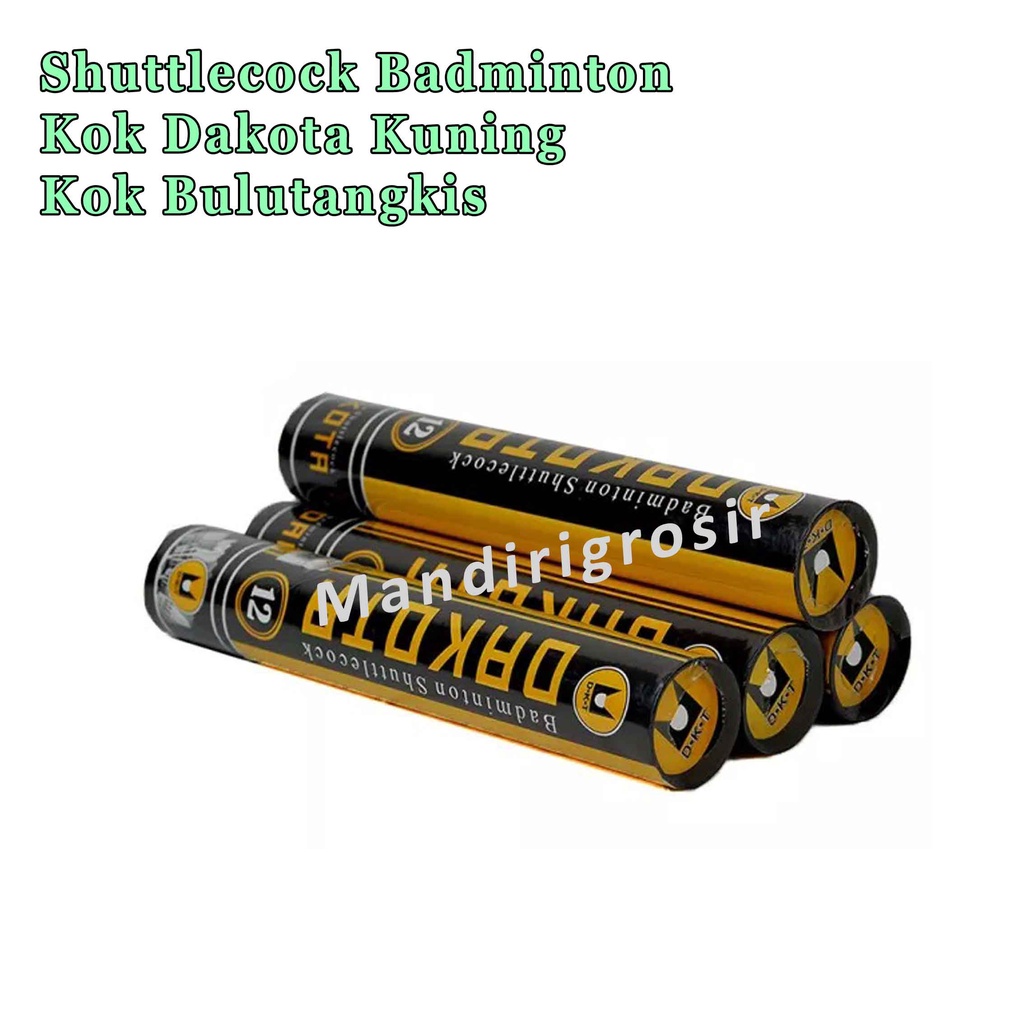 Kok Bulutangkis * Shuttlecock Badminton * Kock Badminton * Isi 12pcs