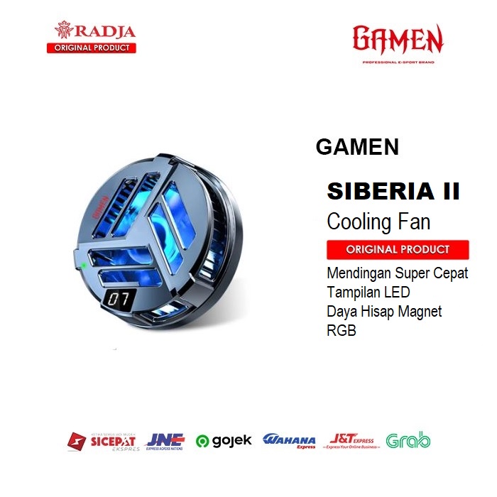 Gamen Siberia II Radiator Cooling Fan Smartphone Gaming Fan Cooler