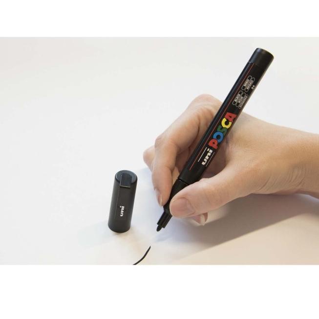 

UNI POSCA PC-3M Marker Pen (Fine Point) - Black