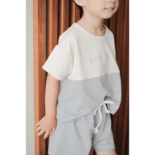 ASRA OVERSIZE SET BELL &amp; BO / SETELAN ANAK UNISEX BOY &amp; GIRL