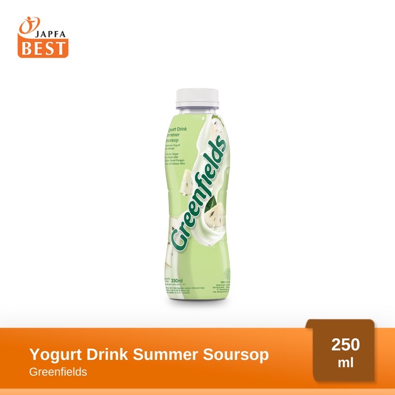 Yogurt Greenfields Drink Summer Soursop 250ml