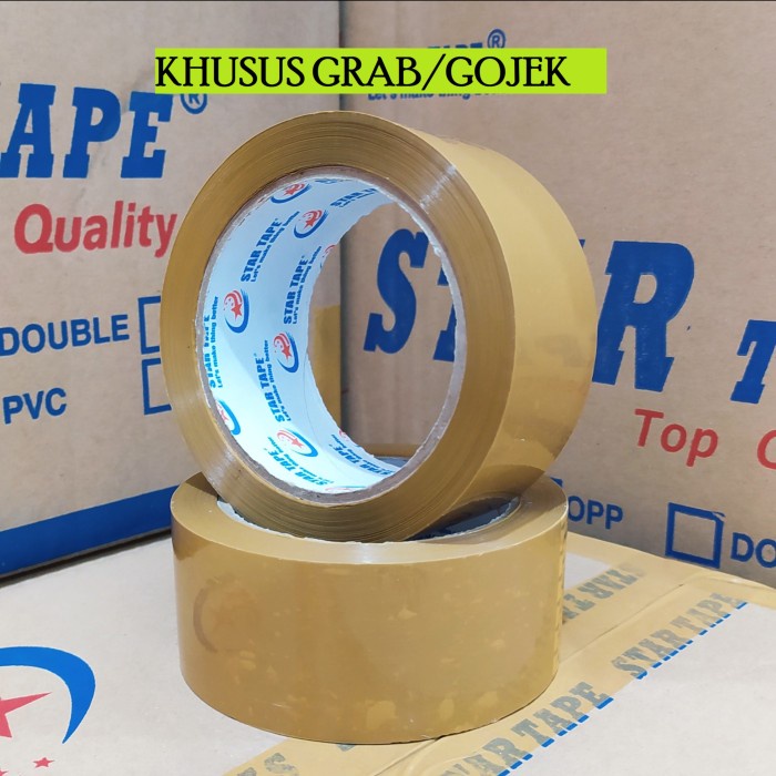 

Tape Lakban Bening Uk. 45Mm X 100 Yard ( 2 Inch )