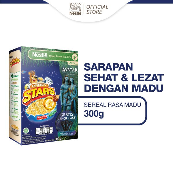 

Sereal Nestle Honey Stars Sarapan Sereal Madu 300G