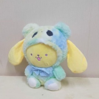 Boneka Pom2 Purin Kostum Size 8&quot;/22cm/boneka kuromi/boneka cinamorol/boneka anak lucu/kado ultah/