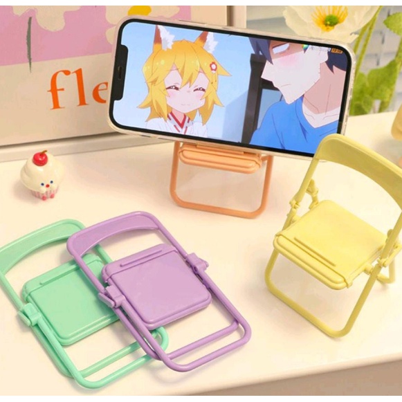 STAND HP KURSI MACARON STAND HOLDER HP MODEL KURSI HOLDER HP KURSI LIPAT FOLDING CHAIR STAND HOLDER