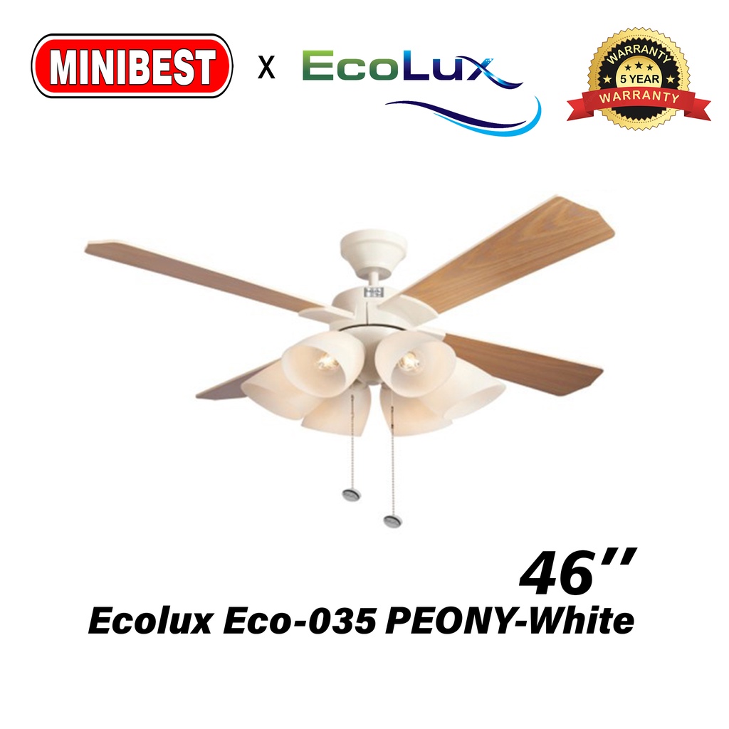 MB Kipas Angin Lampu gantung Ecolux Eco-035 PEONY