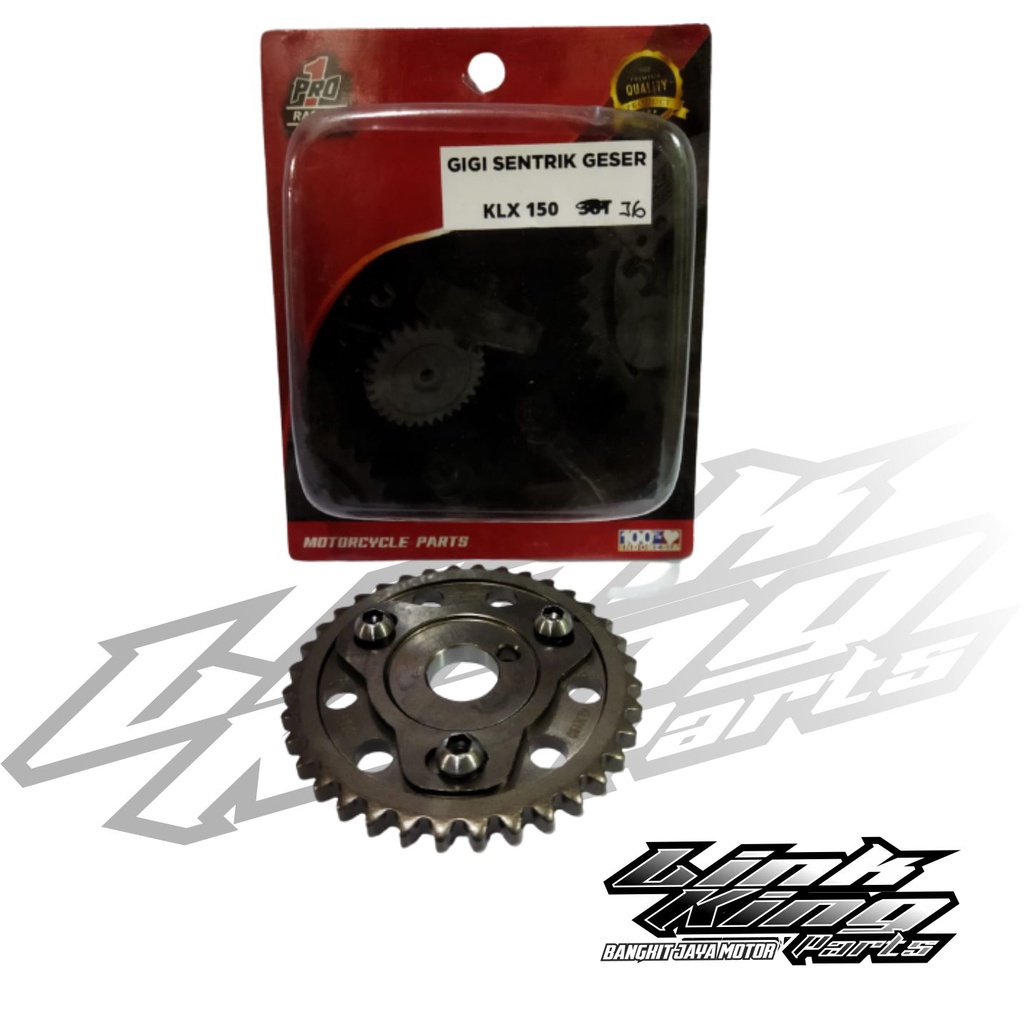 GIGI SENTRIK RACING KLX DTREKER RACING KLX 150 36T GIGI TIMING KLX 150 PRO1 RACING