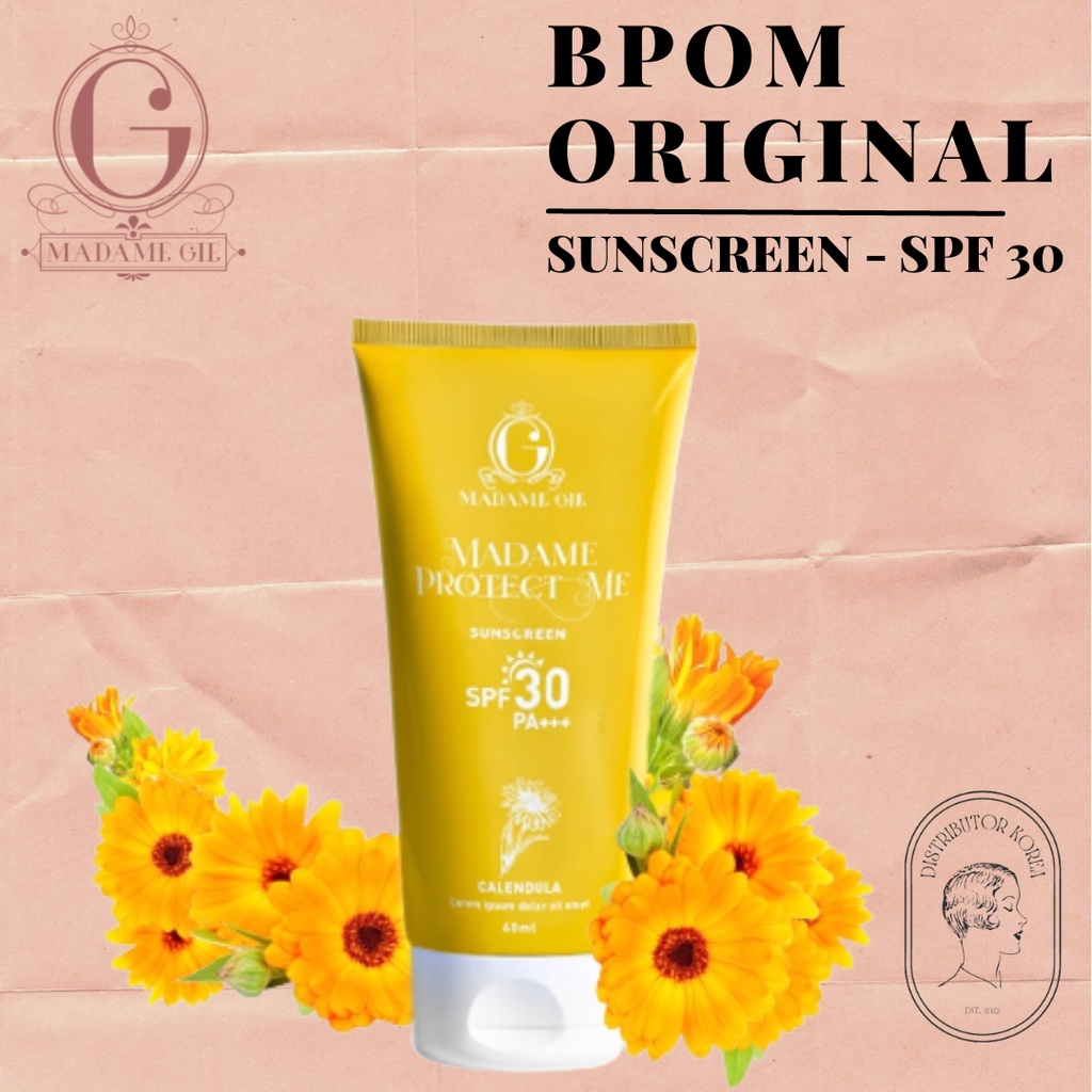 (TERLARIS)  SUNSCREEN MADAM GIE SPF 30,SUNSCREEN MADAM GIE SPF 50,SUNSCREEN MADAM GIE 2PCS,MADAM GIE