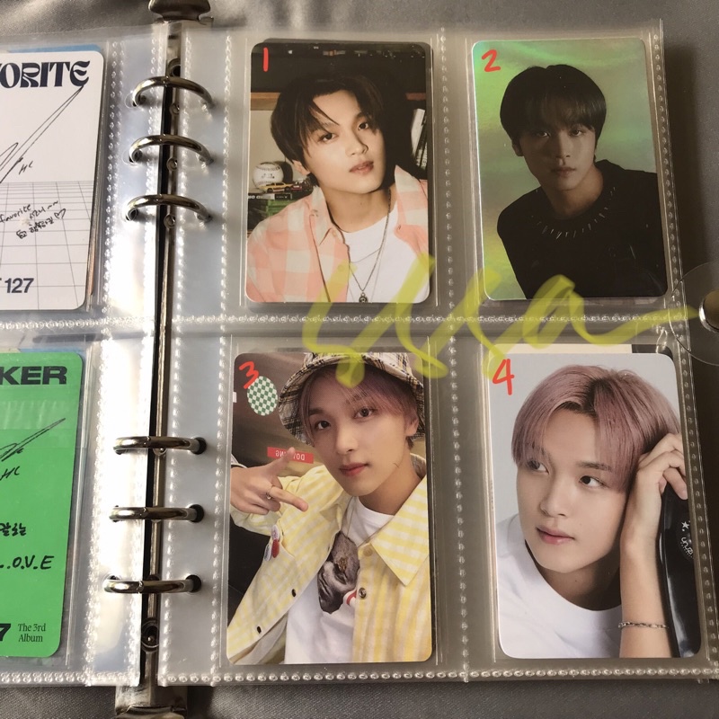Photocard Haechan SG21 SG22 NCT OFFICIAL