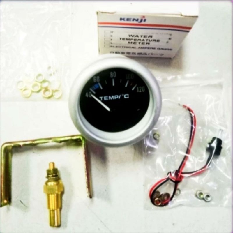 Ampere temperature suhu mobil/ pengukur panas suhu mobil universal 12v