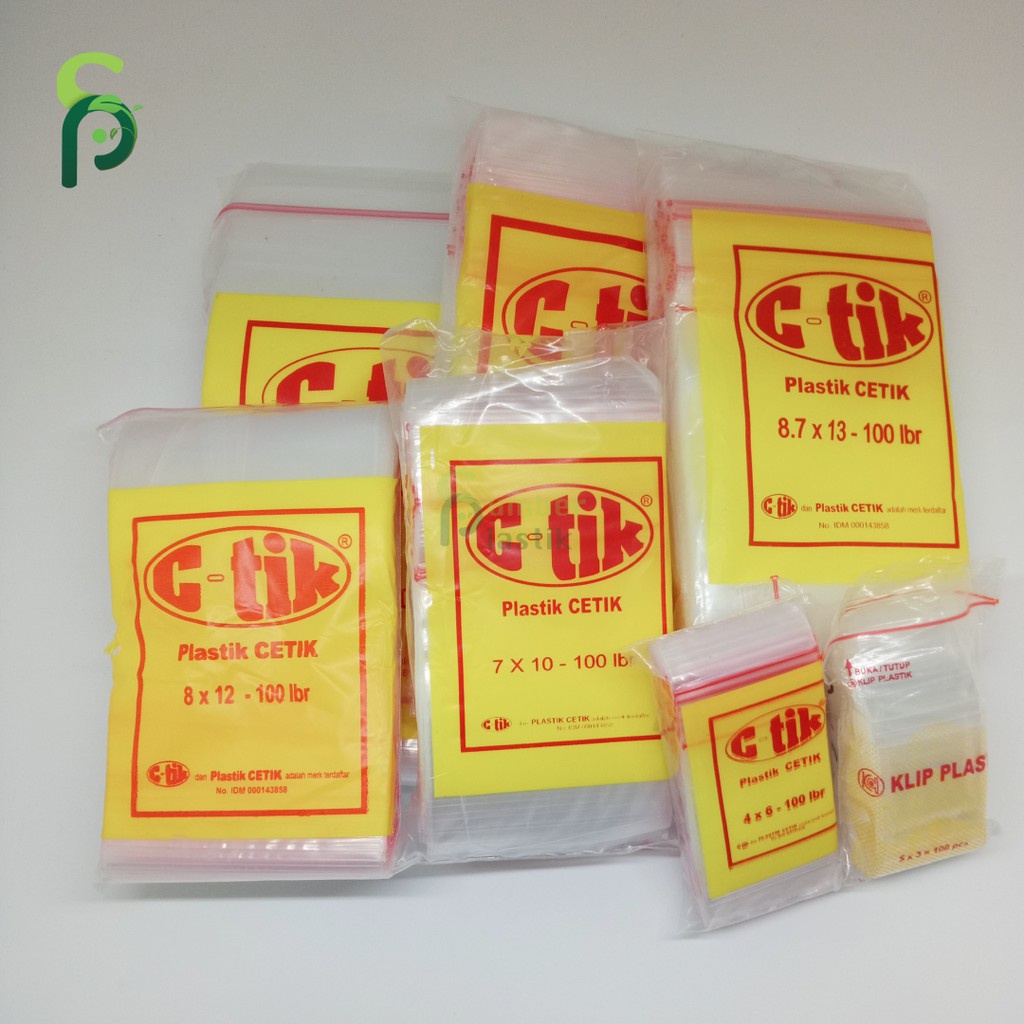 PLASTIK KLIP ALL SIZE PLASTIK CTIK CLIP 100 PCS PREMIUM TERMURAH