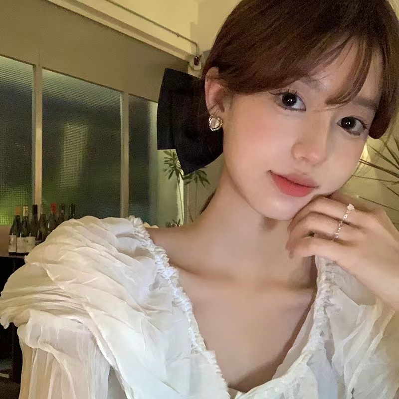 Anting Tusuk Sterling Silver 925 Model Hati Dengan Kristal Untuk Wanita