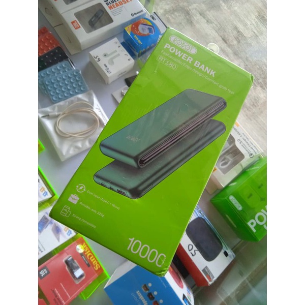 power bank robot RT180 10000mah original
