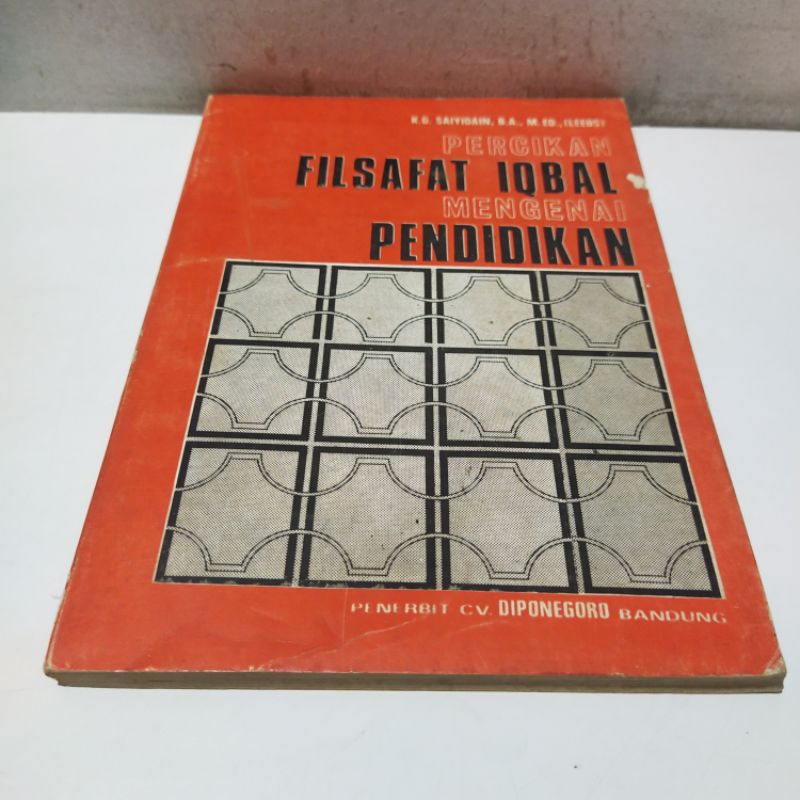Buku Percikan Filsafat Iqbal Mengenai Pendidikan