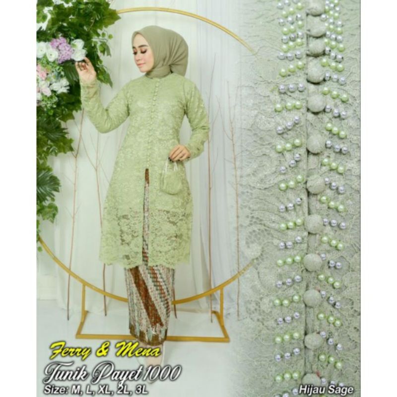 SET KEBAYA KURUNG FM//GAMIS WISUDA//KEBAYA