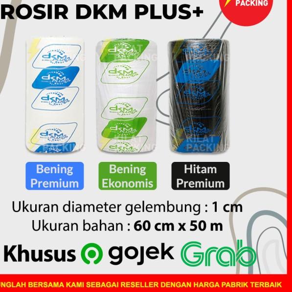 

BUBBLE WRAP 60CM X 50M PREMIUM TEBAL DELKOMAS DKM PLUS SATUAN - 60CM X 50M, Bening Premium