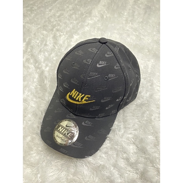 Topi baseball NIKE monogram black A-051