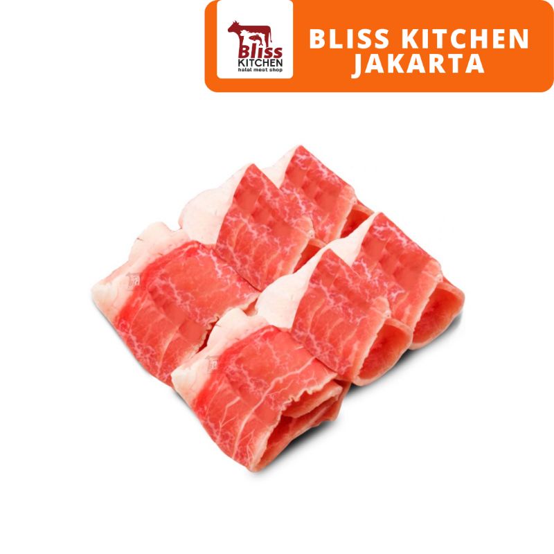 Daging Sapi Lapis Shortplate AUS Sliced Beef 500gr