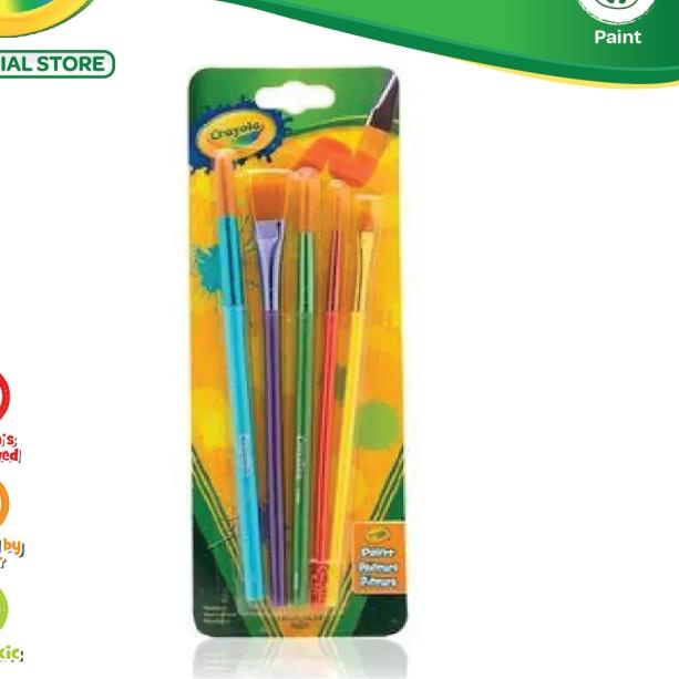 

Crayola Paint Brush - 5pcs