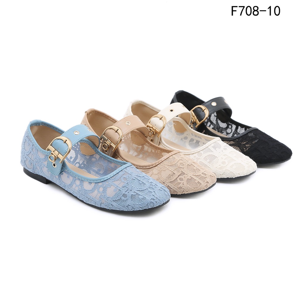 DR Baby-D Brokat Ballet Balerina Flat Shoes F708-10