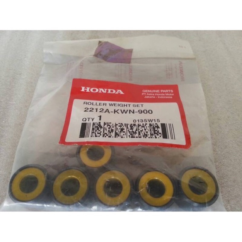 Roller roler set KWN-900 weight Honda Vario 125 CBS