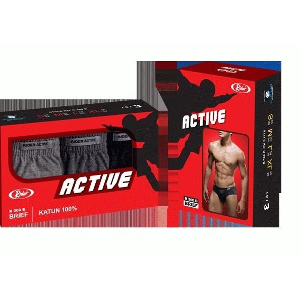 Celana Dalam Rider Active Type R.360B - Size M
