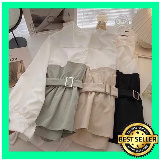 Blouse Korea - Cindy Blouse - Atasan Wanita - Pakaian Terlaris - Korean Style - Pakaian Wanita L1W8 
