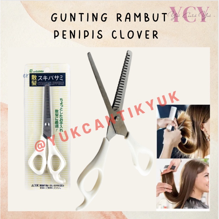 Jual Gunting Rambut Salon Gunting Sasak Gunting Rambut Penipis Gunting Sasak Penipis Clover 