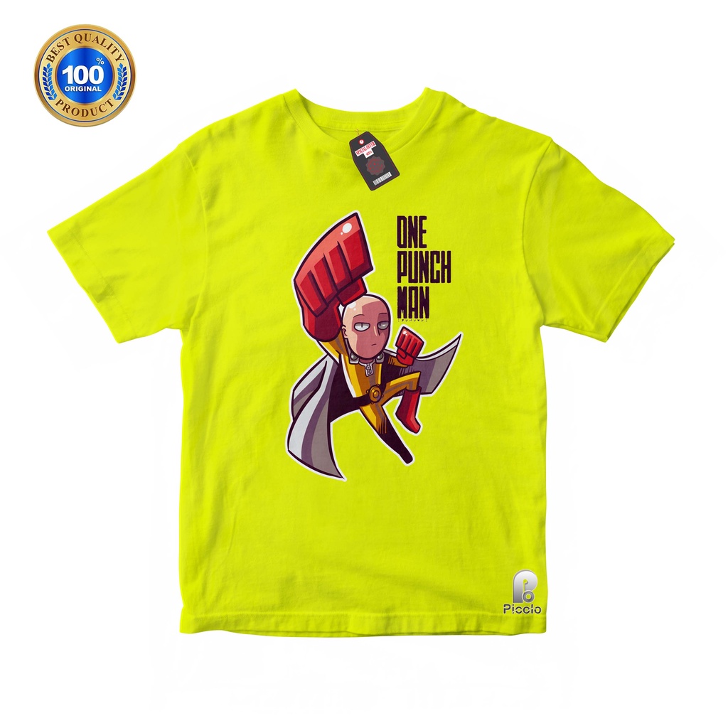 BAJU ANAK KAOS ATASAN ANAK BAHAN COTTUN ONE PUNCH MAN