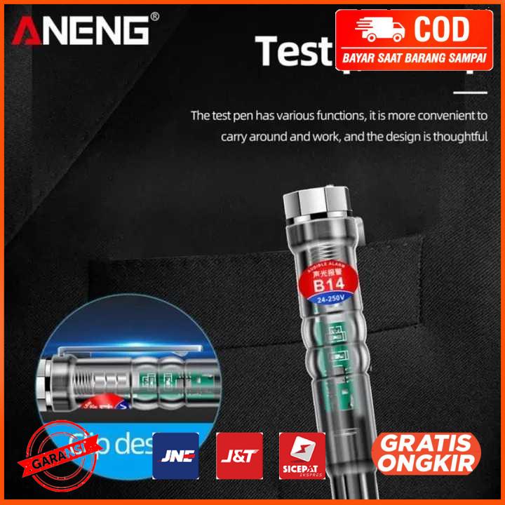 Obeng Tespen Tester Pen with Indicator LED B14