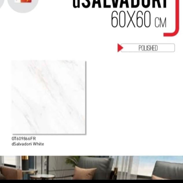 Roman Granit GT609866FR dSalvadori White 60X60 Kw 1