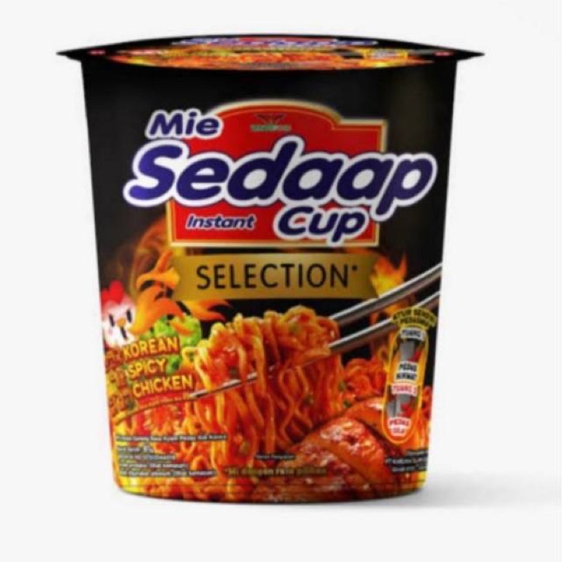 

Mie sedap cup korean spicy chicken