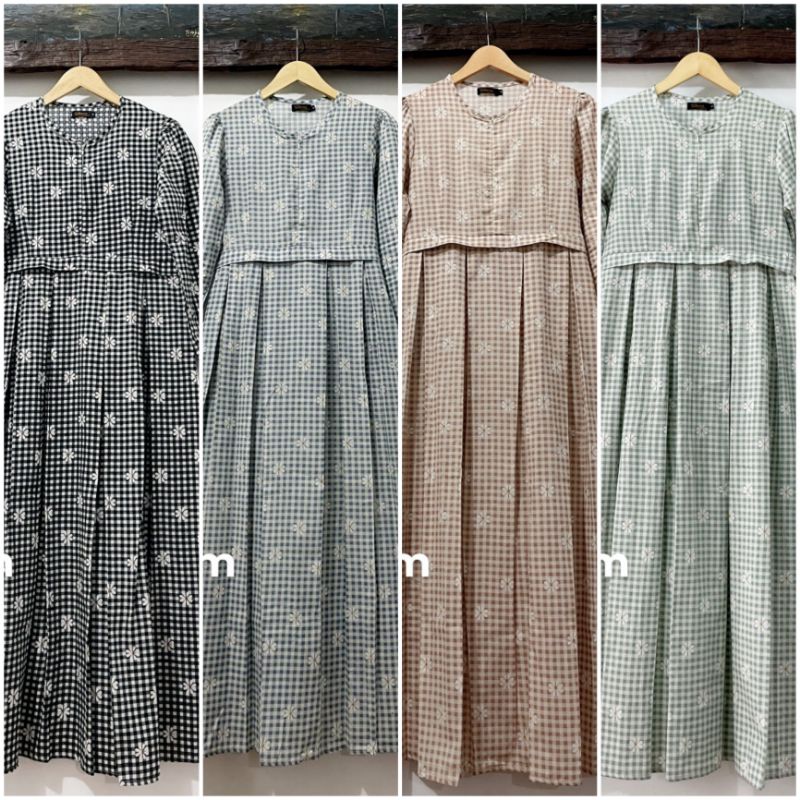 AURORA | BLOSSOM | Heliza | ZAINA | Gamis Katun | Gamis Murah