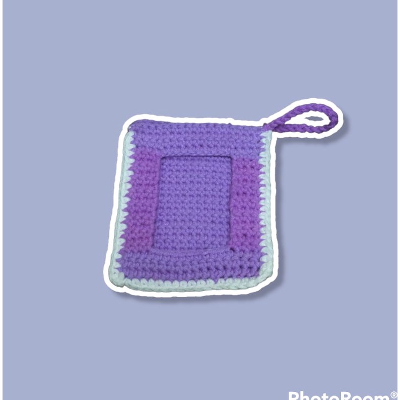 CROCHET PHOTOCARD HOLDER/PHOTOCARD HOLDER RAJUT