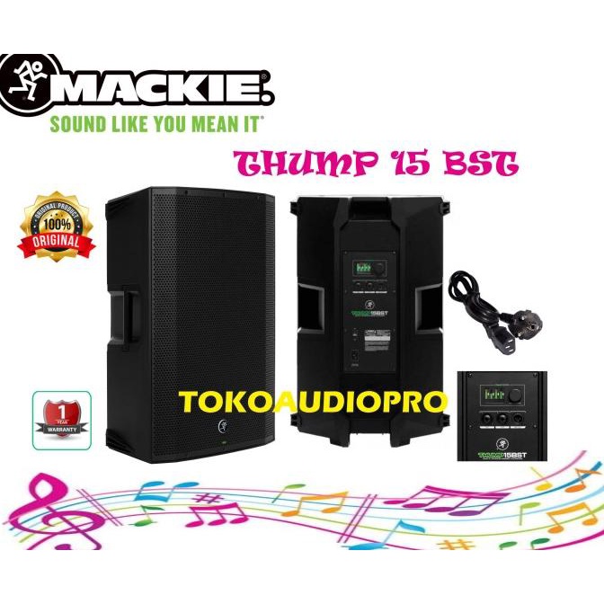 Mackie Thump 15 Bst Speaker Aktif Original Mackie Thump15 Bst