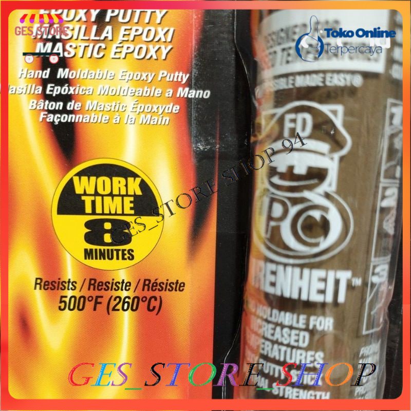 

Lem Pc Fahrenheit 28,5 Gr Lem Epoxy Tahan Panas