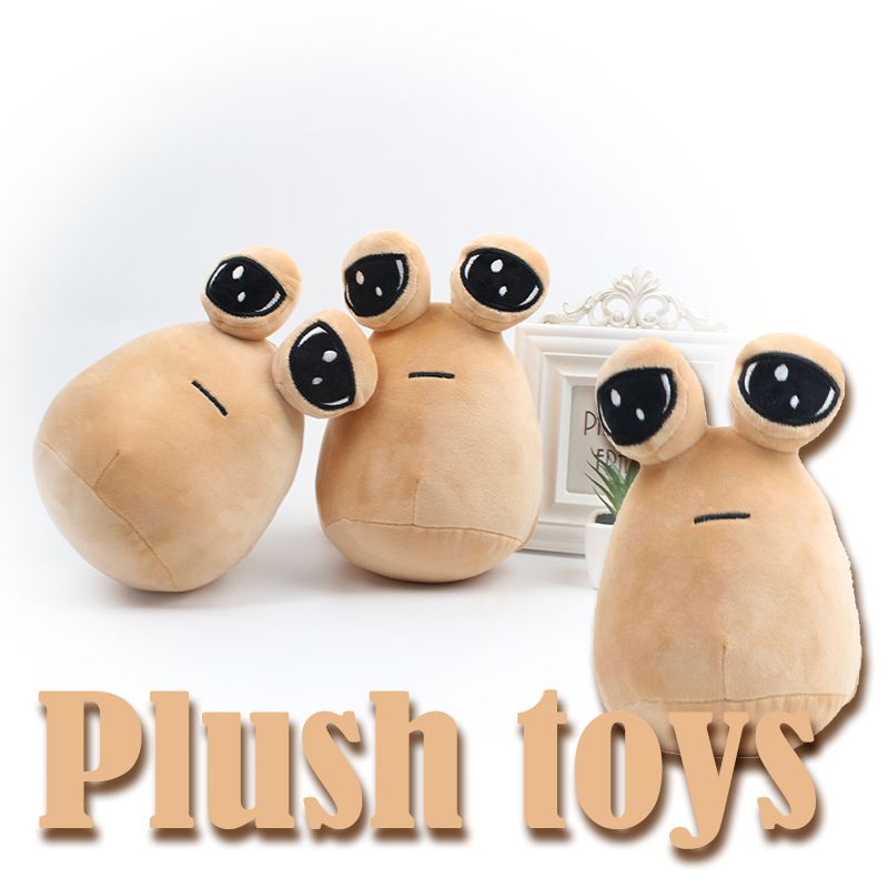 Game Hot My Pet Alien Pou Mainan Mewah Furdiburb Emosi Boneka Alien Plushie