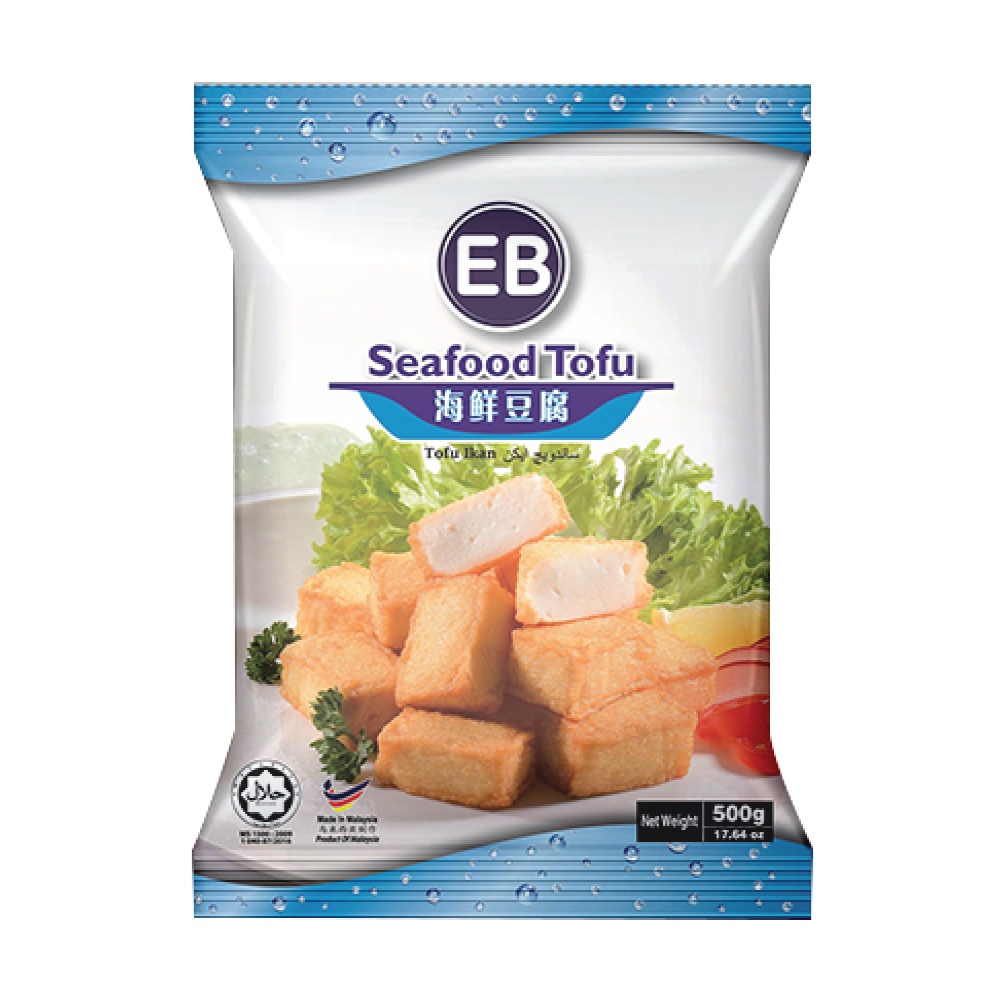 Tofu Steamboat Frozen Food Seafood Tofu 500 gr EB Impor Halal