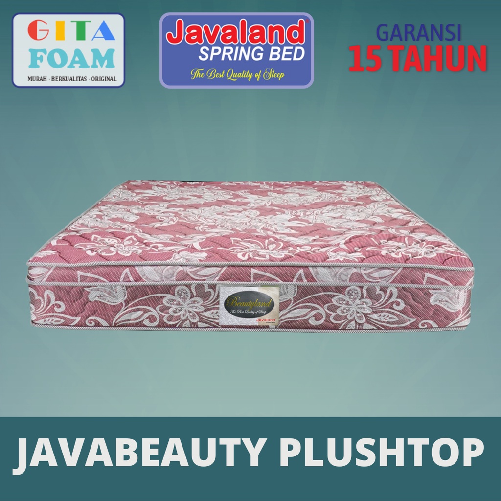 Matras Springbed Terekonomis Merk JAVALAND Seri Javabeauty Plushtop