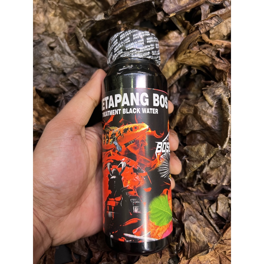 EKSTRAK KETAPANG BOS 250 ml ( KETAPANG LAUT LUMER BLACK WATER PROGRESS CHANNA)