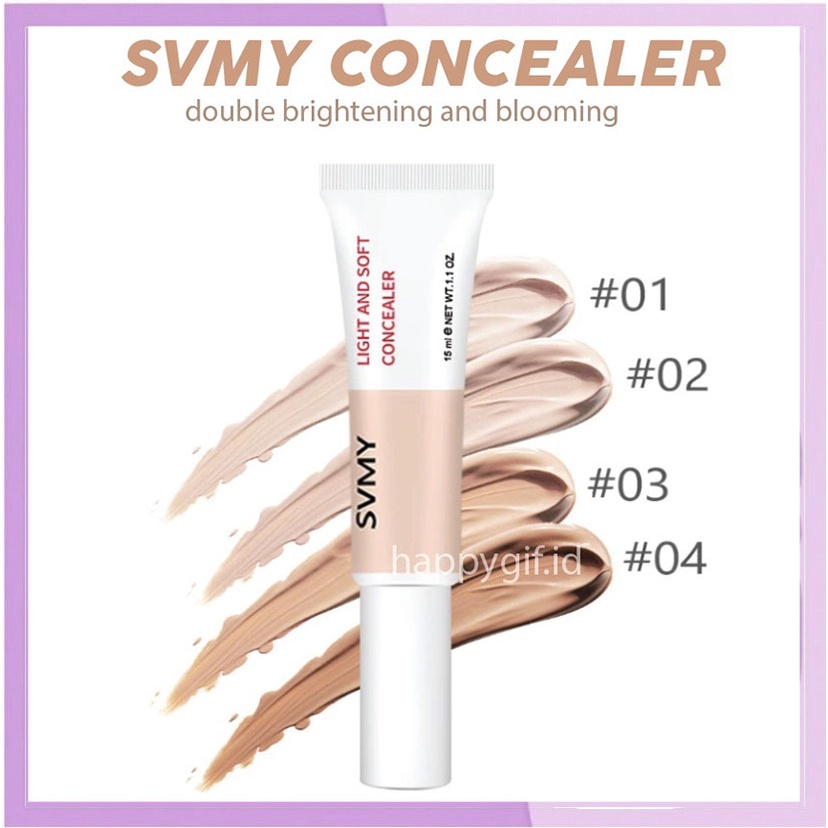 SVMY Light Soft Waterproof  Concealer Double Brightening and Blooming LA187