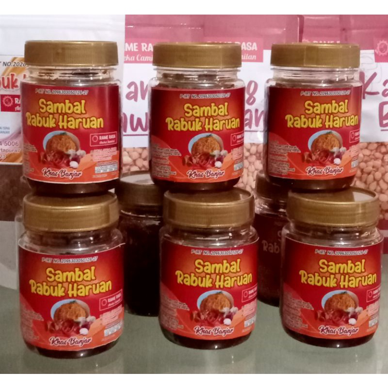 

Rame Rasa Sambal Rabuk Haruan / Sambal Abon ikan Haruan,200g.