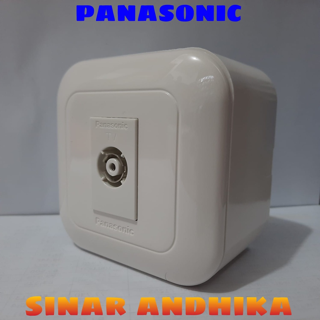 MODUL TELEPON / DATA / TV / USB PUTIH OUTBOW WIDE SERIES PANASONIC