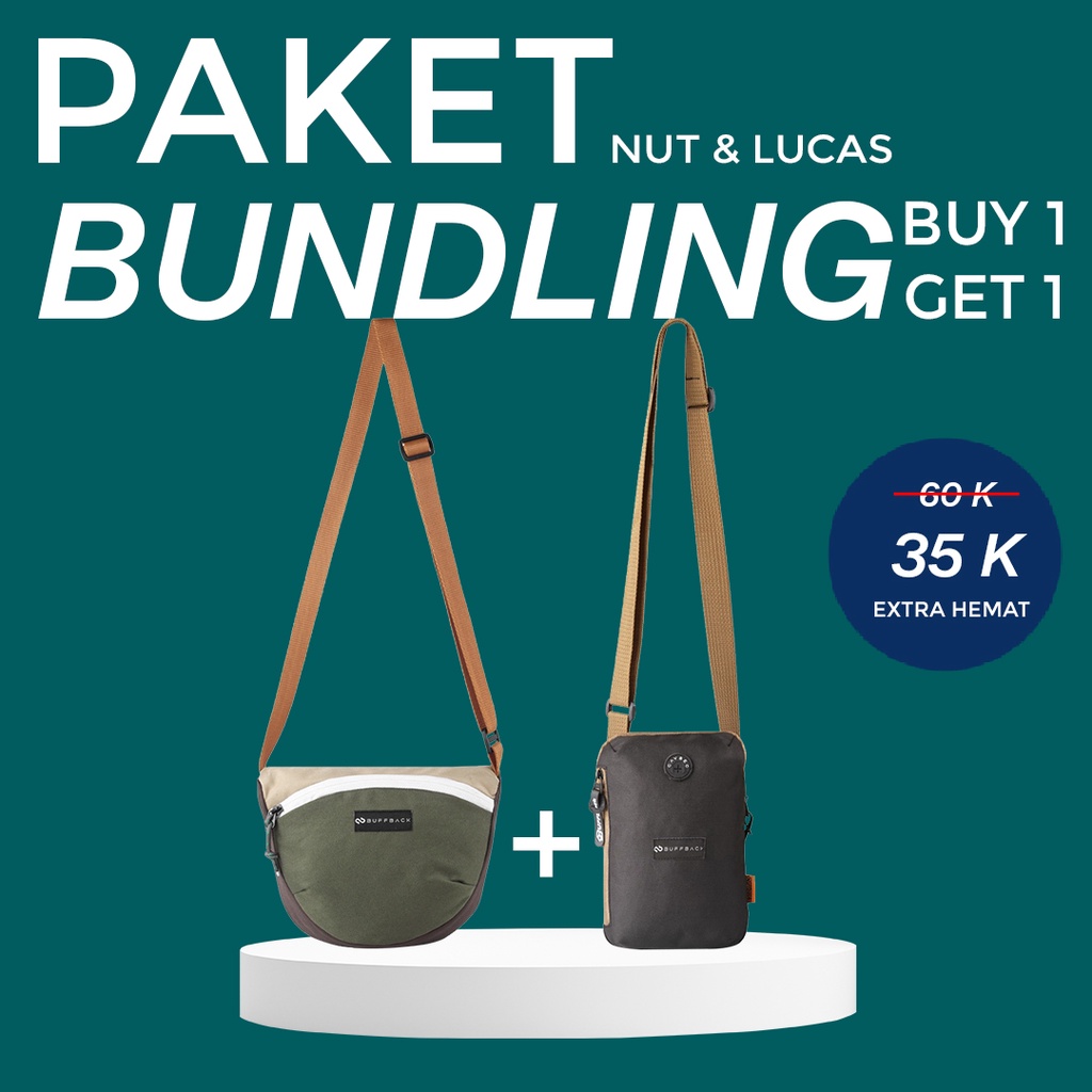 Buffback Bundling - Slingbag Nut + Lucas