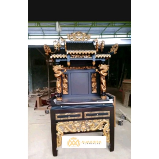 Meja Altar sembahyang jati ukir jepara