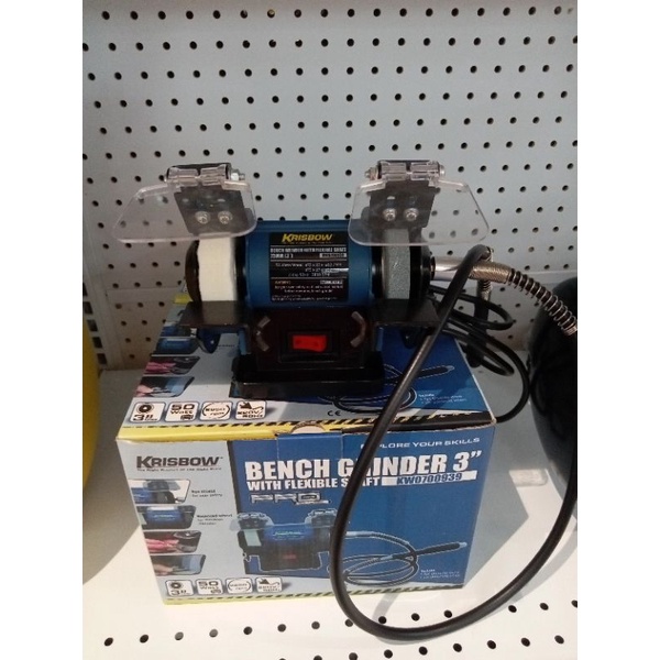Mesin Gerinda Duduk 7.5 Cm - Krisbow Original 100%